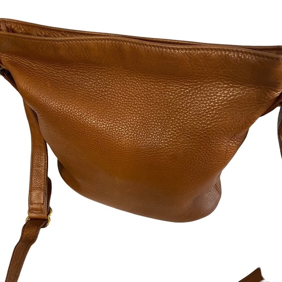 Vintage Coach  Brown Leather Crossbody Bag 6M-4906 Boho - Picture 4 of 13